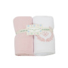 Cobertor Soft para Bebê 02 Peças Fleur de Lis Rose