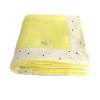 Cobertor Soft para Bebê - Amarelo New York Mini Triângulo Colorido