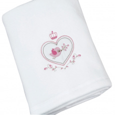 Cobertor Soft para Bebê Baby Oncinha Rosa