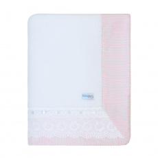 Cobertor Soft para Bebê Bless Rosa