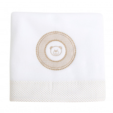 Cobertor Soft para Bebê Deville Bege