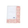 Cobertor Soft para Bebê Jardim Secreto Arabesco Rosa