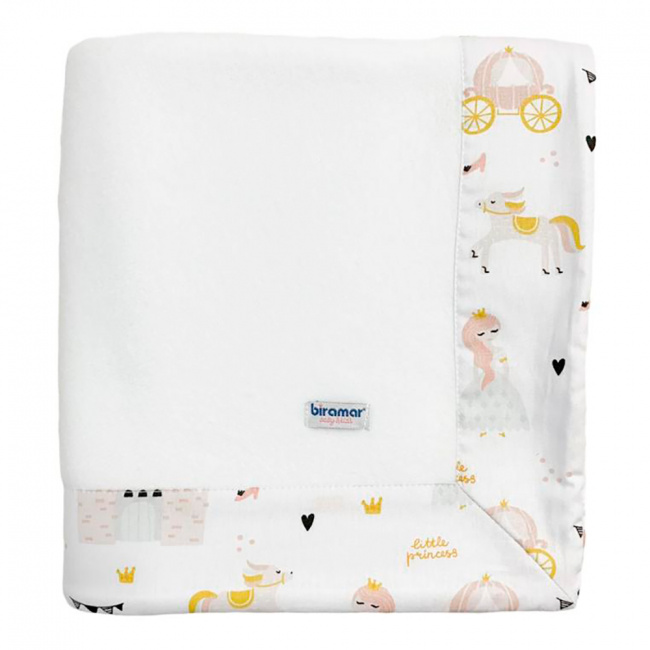 Cobertor Soft para Bebê Princesa