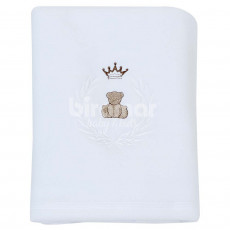 Cobertor Soft para Bebê Theodore Branco