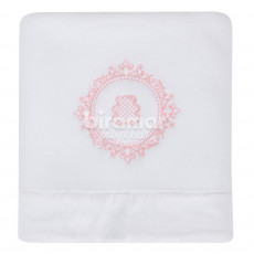 Cobertor Soft para Bebê Vineyard Rosa