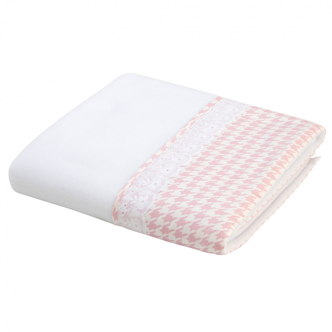 Cobertor Soft para Bebê Windsor Rosa