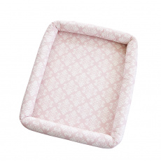 Colchonete Infantil para Bebê e Kids Jardim Secreto Arabesco Rosa