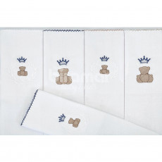 Conjunto 5 Fraldas para Bebê Cremer Luxo Theodore Marinho