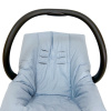 Conjunto Capa para Carrinho + Bebê Conforto Linho Azul