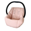 Conjunto Capa para Carrinho + Bebê Conforto Linho Rosê