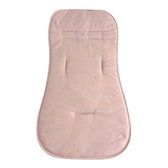 Conjunto Capa para Carrinho + Bebê Conforto Linho Rosê