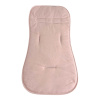 Conjunto Capa para Carrinho + Bebê Conforto Linho Rosê