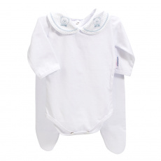 Conjunto Clássico 2 Peças para Bebê Deville Azul - Tamanho Único