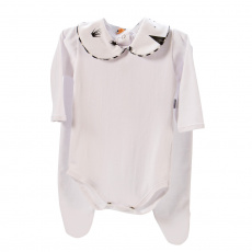 Conjunto Clássico 2 Peças para Bebê Fox Preto - Tamanho Único