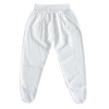 Conjunto Clássico 2 Peças para Bebê Gola Piquet Branco/Pontilhado Azul - Tamanho Único