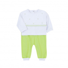 Conjunto Pagão 3 Peças Bordado Glamour Verde - Tamanho Único