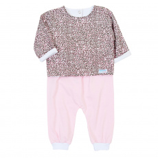 Conjunto Pagão 3 Peças Estampado Baby Oncinha Rosa - Tamanho Único
