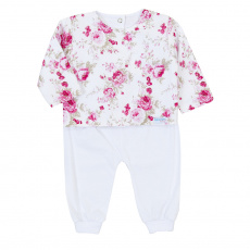 Conjunto Pagão 3 Peças Estampado Catarina Nude - Tamanho Único