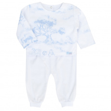 Conjunto Pagão 3 Peças Jouy Azul - Tamanho Único