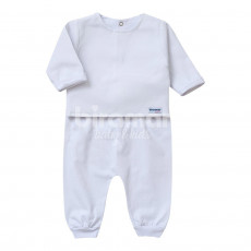 Conjunto Pagão para Bebê 3 Peças Blanche Matelassado - Tamanho Único