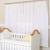 Cortina para Quarto de Bebê Percal com Argolas Lollipop Rainbow Colorido