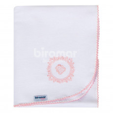 Cueiro Aflanelado para Bebê Vineyard Rosa