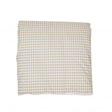 Edredom de Mini Cama e Montessoriano Estampa Dupla Face e Duvet Windsor Bege