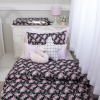 Edredom Solteiro / Kids Dupla Face e Duvet Catarina Preto