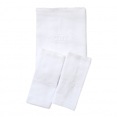 Fralda de Ombro Cremer para Bebê com 2 Fraldas Boca Kingdom Branco