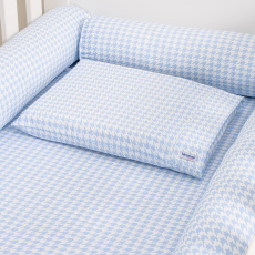 Fronha para Berço Estampada Windsor  Azul