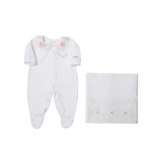 Gift Set para Bebê Josephine Rosa 2 Peças - Tamanho Único