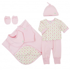 Gift Set para Bebê Kate Rose 7 Peças - Tamanho Único