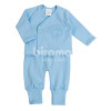 Kimono Maternidade para Bebê 3 Peças Teddy Bear Azul - Tamanho Único