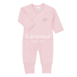 Kimono Maternidade para Bebê Bella Butterfly Rosa 3 Peças - Tamanho Único