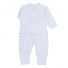 Kimono Maternidade para Bebê Elliott Branco 3 Peças - Tamanho Único