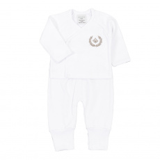 Kimono Maternidade para Bebê Fleur de Lis Vanilla 3 Peças - Tamanho Único