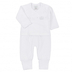 Kimono Maternidade para Bebê Kingdom Branco 3 Peças - Tamanho Único