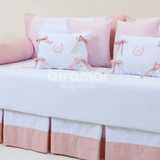 Kit Bicama Babá 10 Peças Fleur de Lis Rose - Promocional