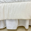 Kit Cama Babá 7 peças com Saia Lollipop II Classic Pérola