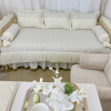 Kit Cama Babá 7 peças com Saia Lollipop II Classic Pérola