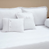 Kit Cama Babá 9 Peças com Saia Blanche Matelassado