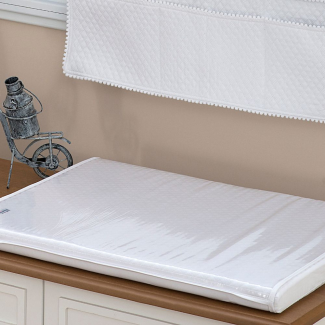 Kit Enxoval de Berço Blanche Matelassado 9 Peças