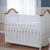 Kit Enxoval de Berço Blanche Matelassado 9 Peças