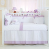 Kit Enxoval de Berço Glamour Lilás 9 Peças