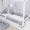 Kit Rolinho Mini Cama 4 Peças Sky Cnz (Colchão 1,50 x 0,70)