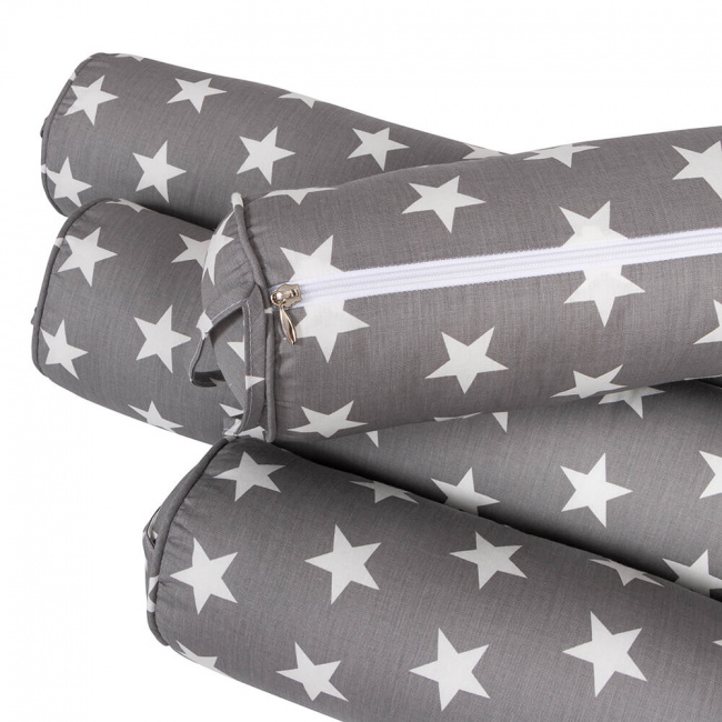 Kit Rolinho Mini Cama 4 Peças Sky Cnz (Colchão 1,50 x 0,70)
