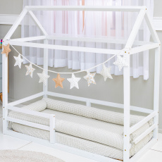 Kit Montessoriano Rolinho 4 Peças Windsor Bege (Colchão 1,60 x 0,78)