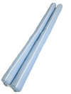 Kit Rolinho Solteiro 4 Peças Linho Azul (Colchão 1,88 x 0,88)