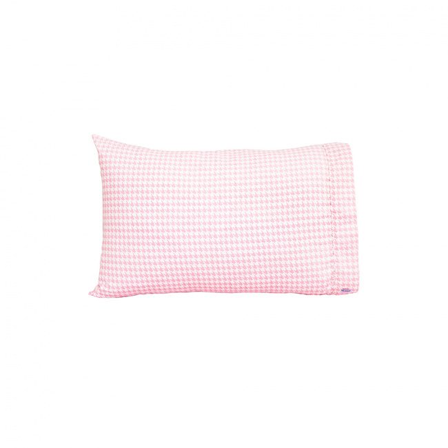 Lençol para Berço 2 Peças Estampado Windsor Rosa - Lençol c/ Elástico e Fronha