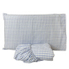 Lençol para Mini Cama 2 Peças Estampado Windsor Azul - Lençol c/ Elástico e Fronha